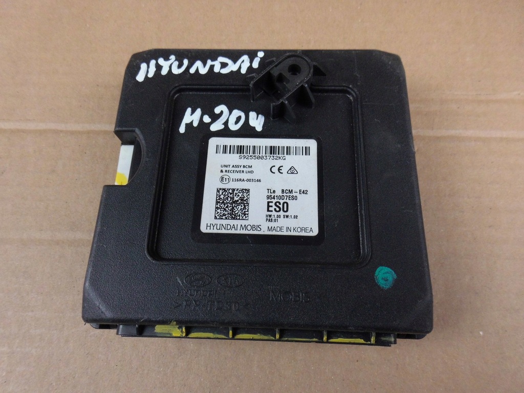 фото №1, Hyundai tucson iii 2018 модуль keyless 95410d7es0