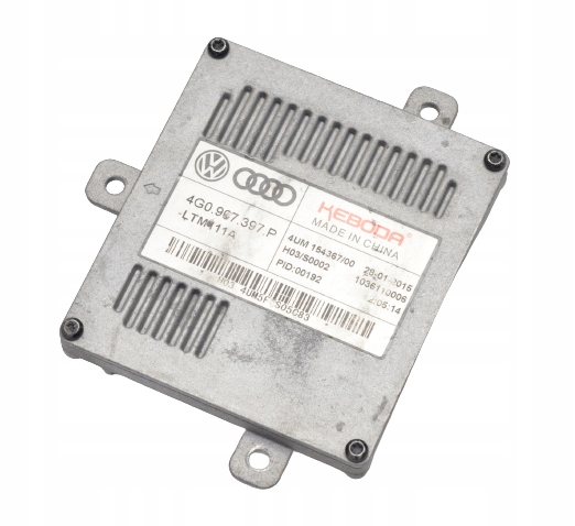 фото №1, Модуль led преобразователь ксенон audi 4g0907397p