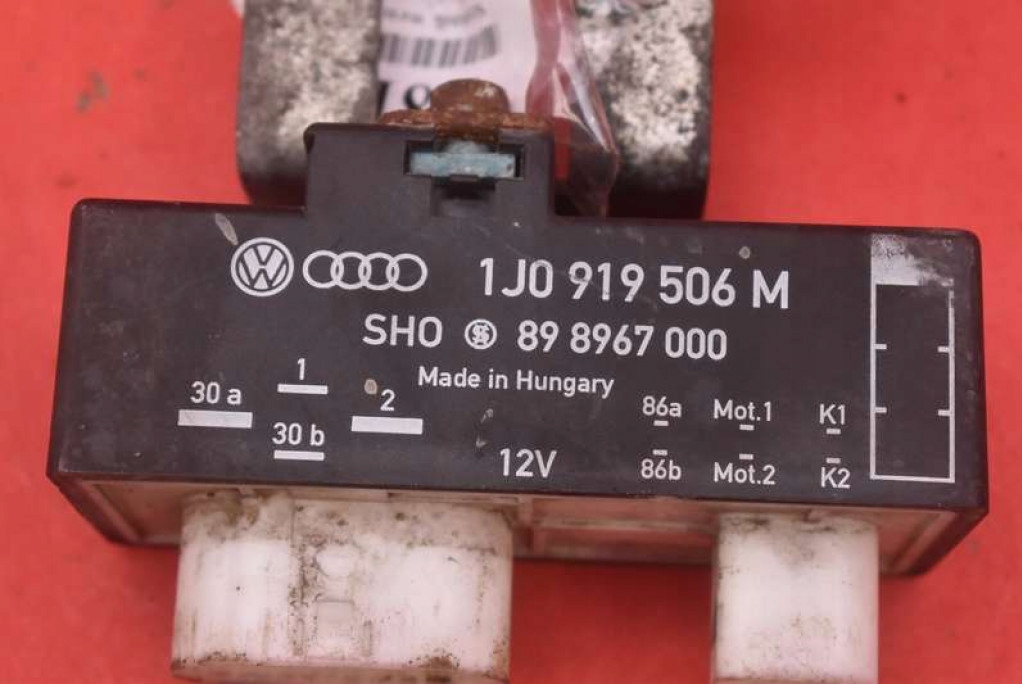 фото №7, Блок управления вентилятора 1j0919506m skoda fabia 2 ii 1.2 6v 60 km 07-10