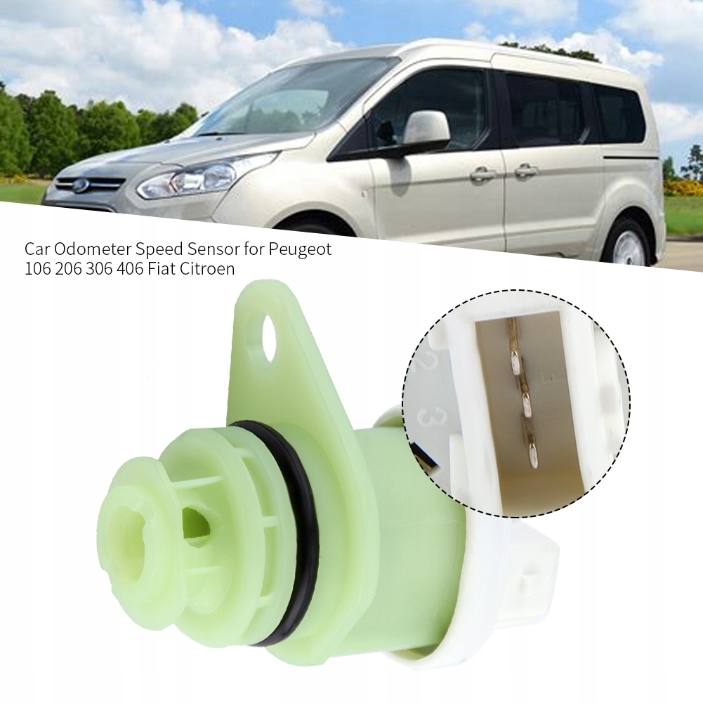 фото №9, 616070 датчик швидкості спідометра кілометрів автомобіля dla peugeot 106 206