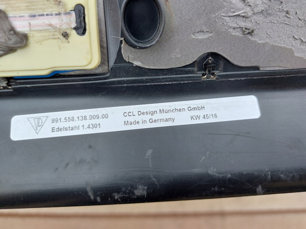 фото №7, Молдинг порог l+p porsche 911 targa 4s 16r