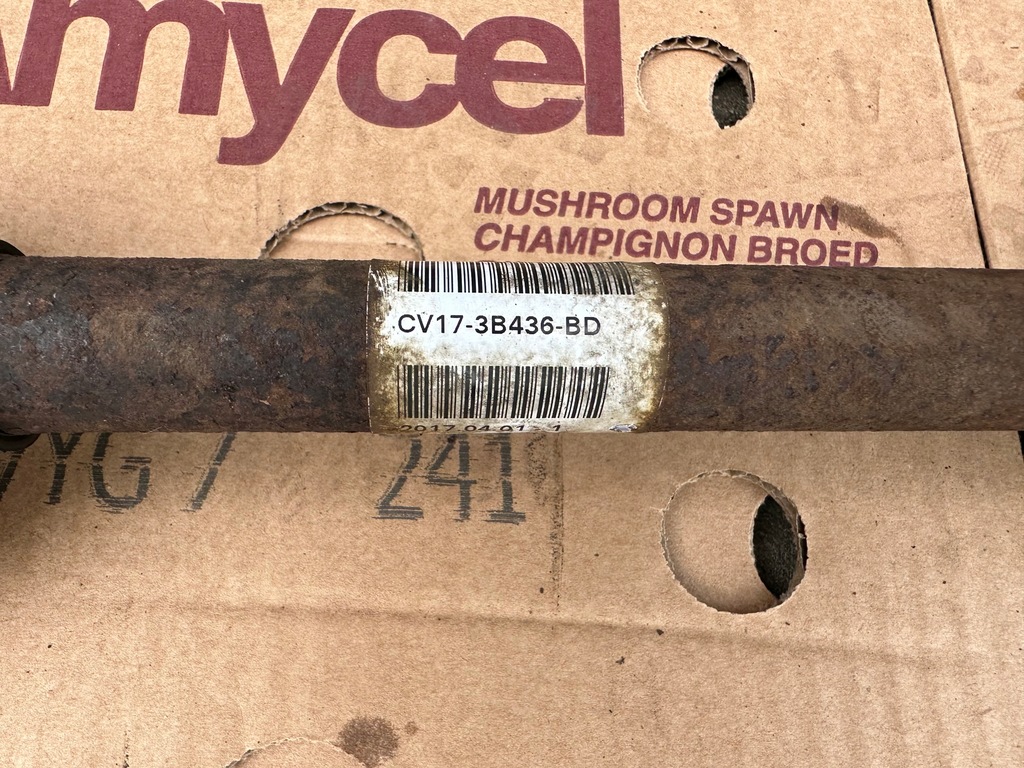 фото №5, Ford b-max 1.0 приводной вал правая длинная 17r 51tyś km!! cv17-3b436-bd