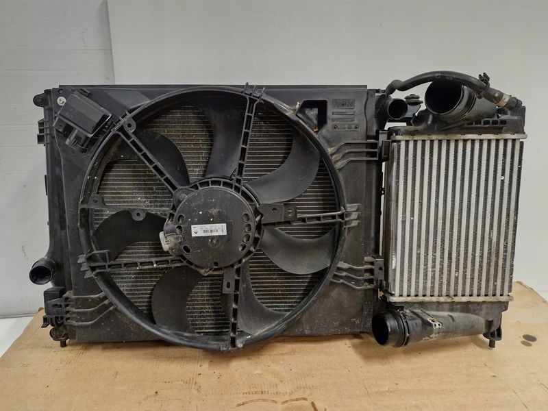 Renault scenic 4 iv 1.6 dci ремень перед передний радиатор воды вентилятор с Разборки