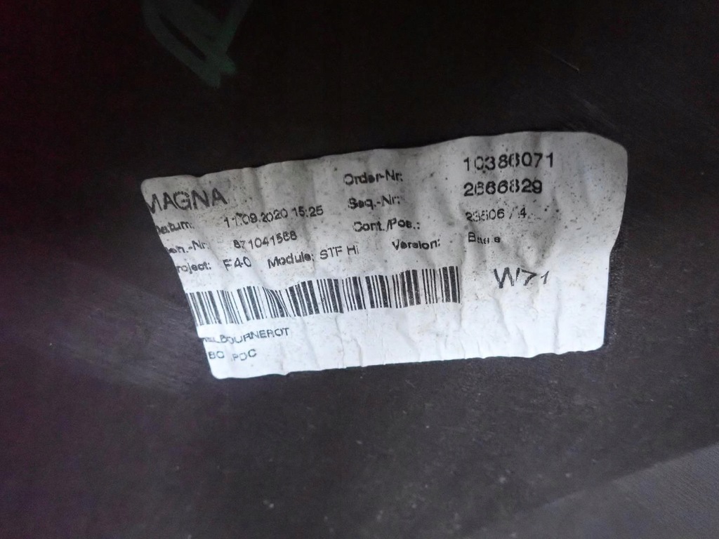 фото №5, Бампер задняя задний bmw 1 f40 2019-