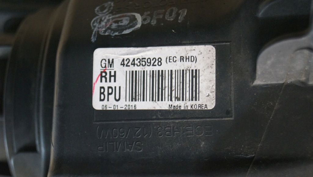 фото №11, Лампа правий перед opel mokka a i 42435928