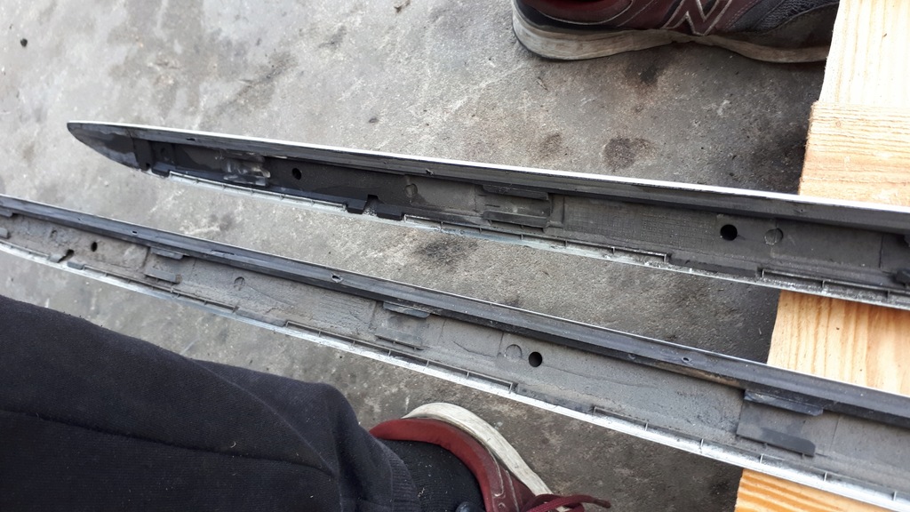 фото №8, S4 b8 lift a4 накладки левая правая пороговые sline ls9r