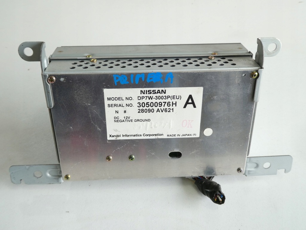 фото №2, Дисплей nissan primera p12 dp7w-3003p