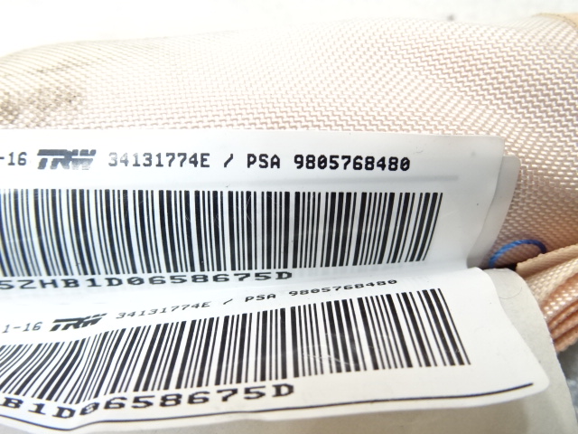 Купить Peugeot 308 t9 левая шторка безопасности воздуха air bag 9805768480