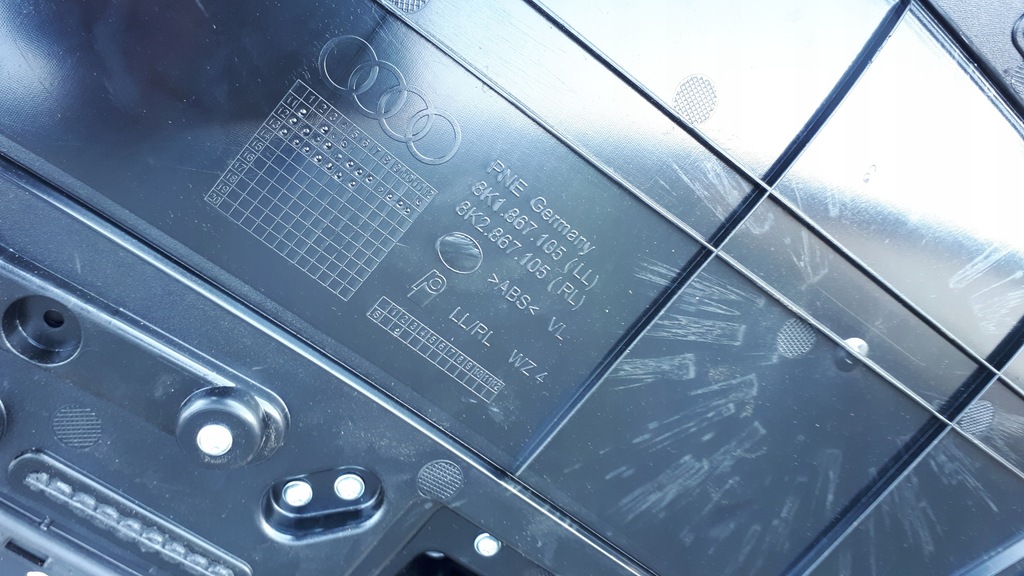 фото №16, S4 b8 lift обшивка двері лівий перед шкіра europa