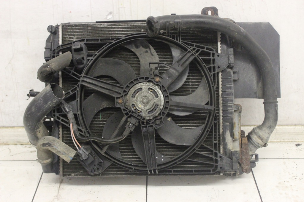 фото №1, Радиатор вентилятор renault kangoo i 03r- 1.5 dci