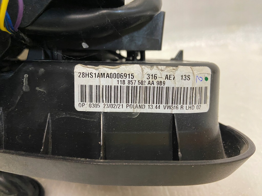 фото №9, Vw id3 зеркало правое 9pin + камера 11b857502aa