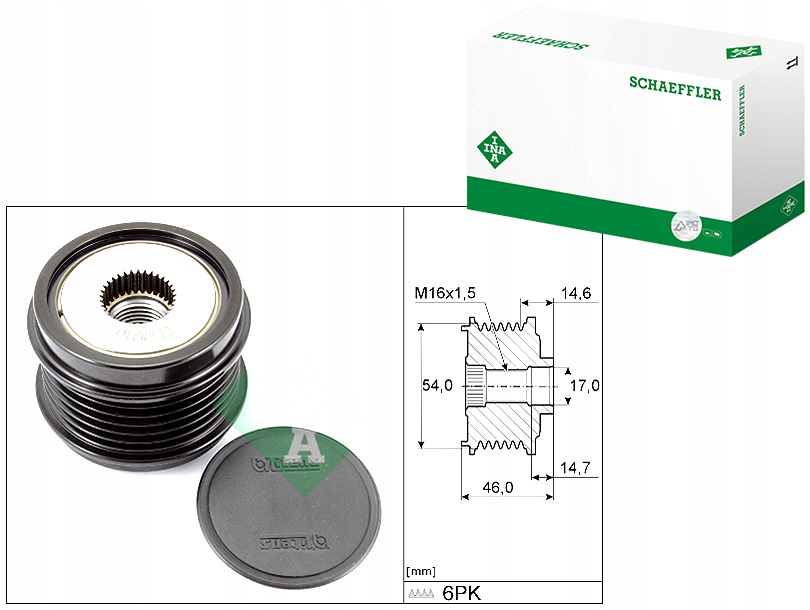 Купить Генератор - сцепление односторонний schaeffler ina 535 0308 10