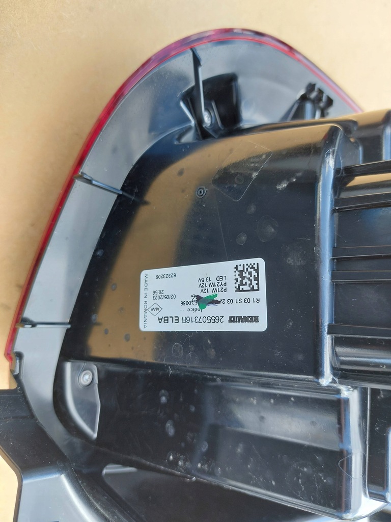 фото №6, Лампа задня задня права dacia duster ii lift 21-