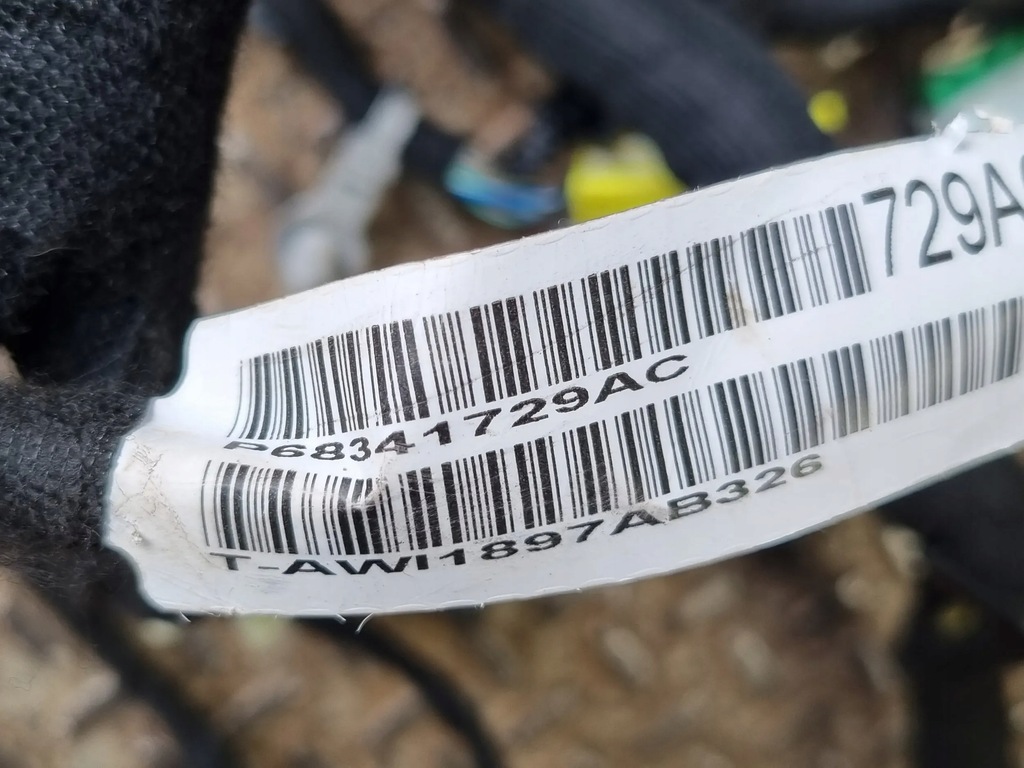 фото №7, Dodge challenger 2018 джгут дроти панелі приладової панелі