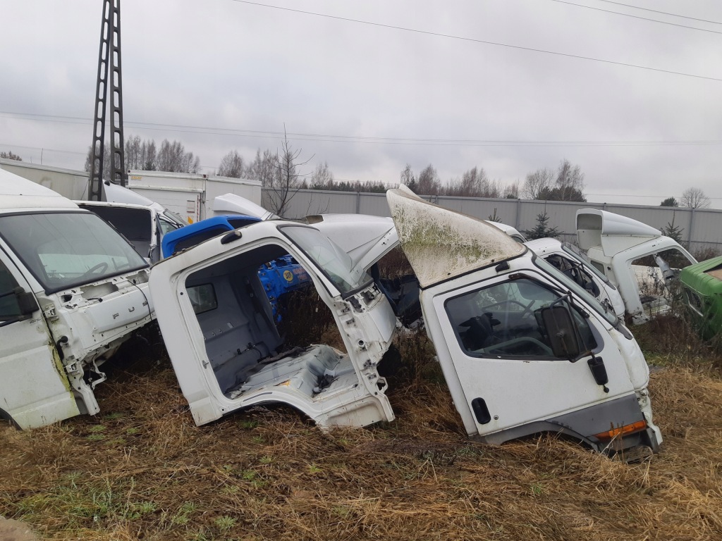 фото №4, Кабина mitsubishi canter fuso четверть пол блок двигателя