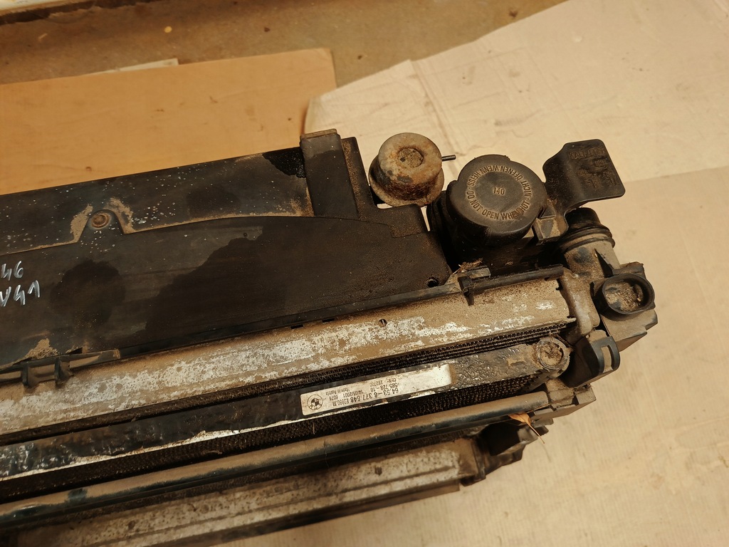 фото №5, Радиатор комплект радиатор bmw e46 2,0 136km