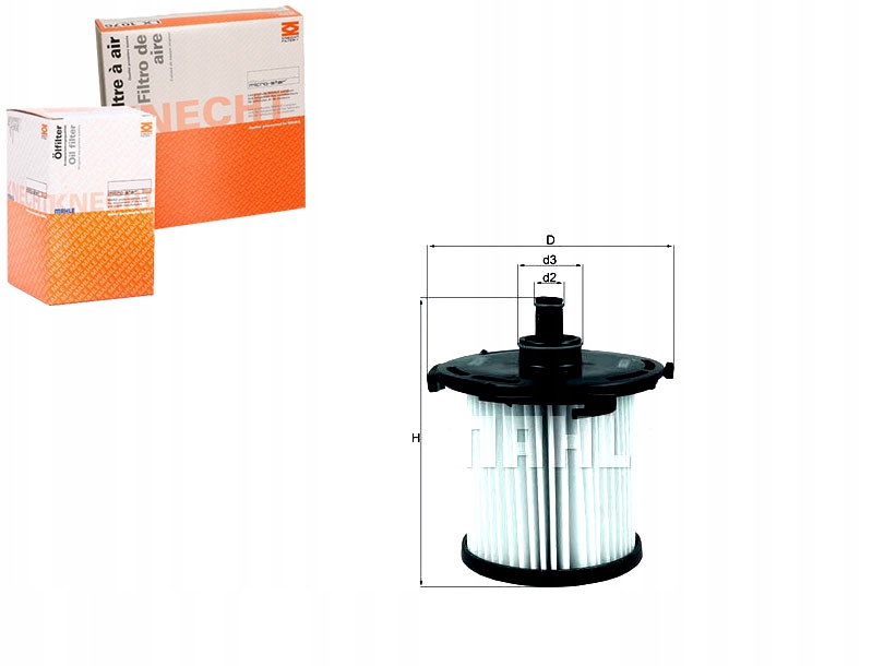 фото №1, Фильтр топлива ford transit knecht