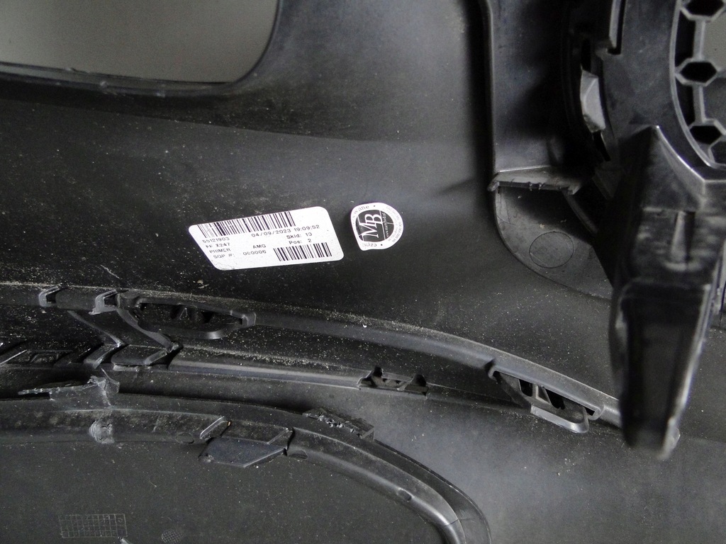 фото №12, Mercedes glb x247 247 przed liftem бампер передний na датчики pts amg