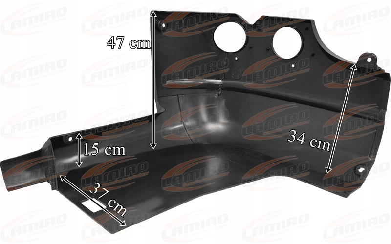 фото №2, Scania r бампер передний левый обшивка