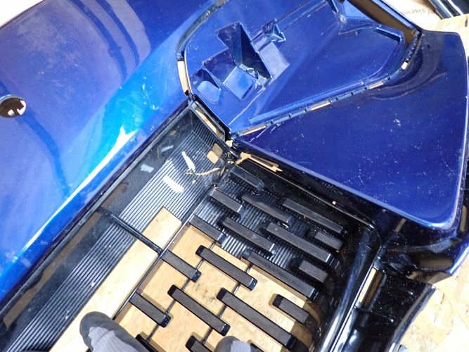 фото №8, Kia ev6 21- бампер передній перед