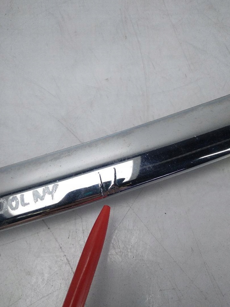 фото №4, Молдинг бампера хром renault scenic grand iii lift 620720711r