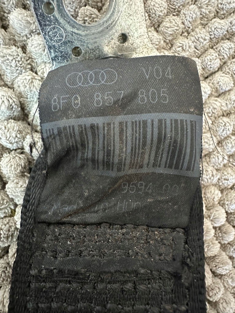 фото №1, Audi a5 8t cabrio pas безопасности левый задняя