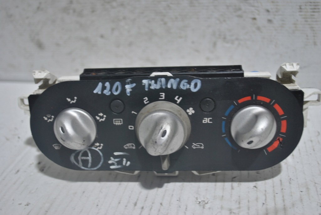 фото №1, Панель управление вентиляция twingo ii 0991283k