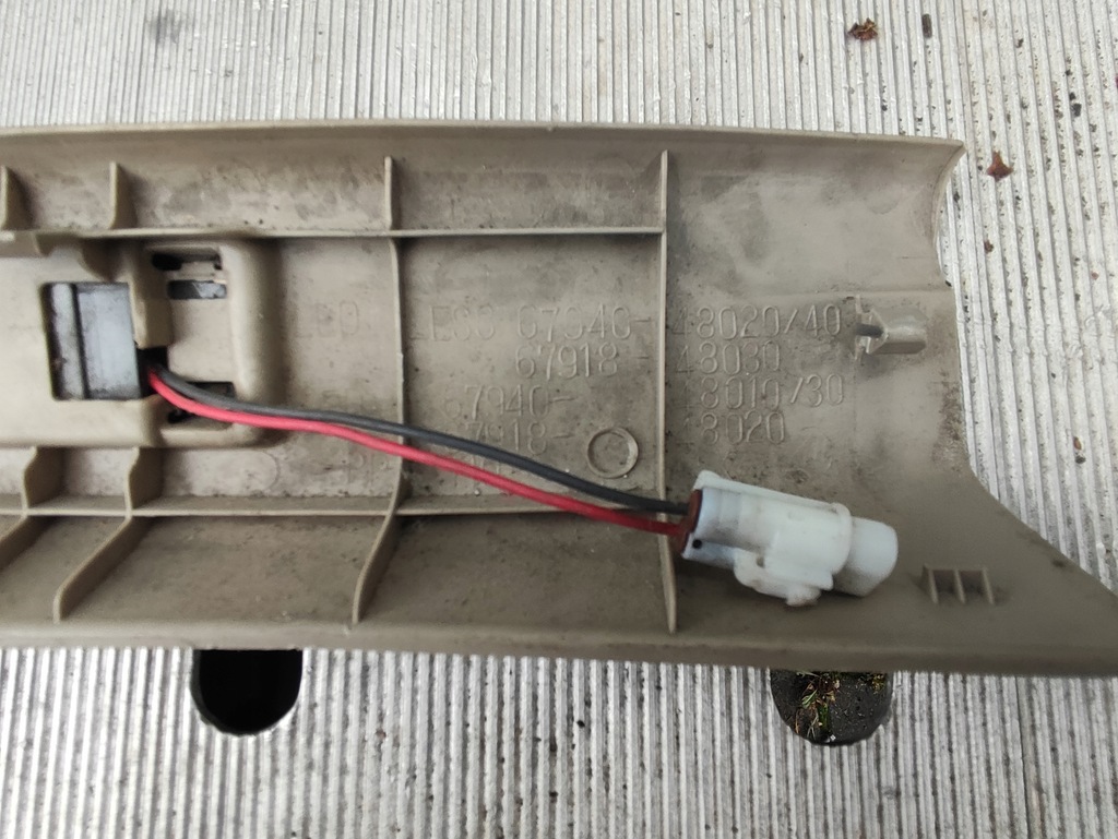 фото №3, Lexus rx 300 молдинг поріг задня 67940-48020