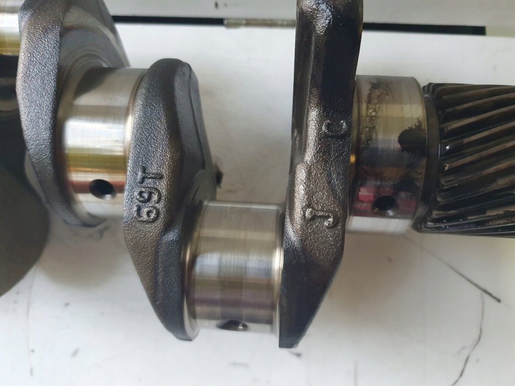 фото №8, Mitsubishi pajero 2 ii 2.8 td 4m40 wał колінчастий двигуна номінальний