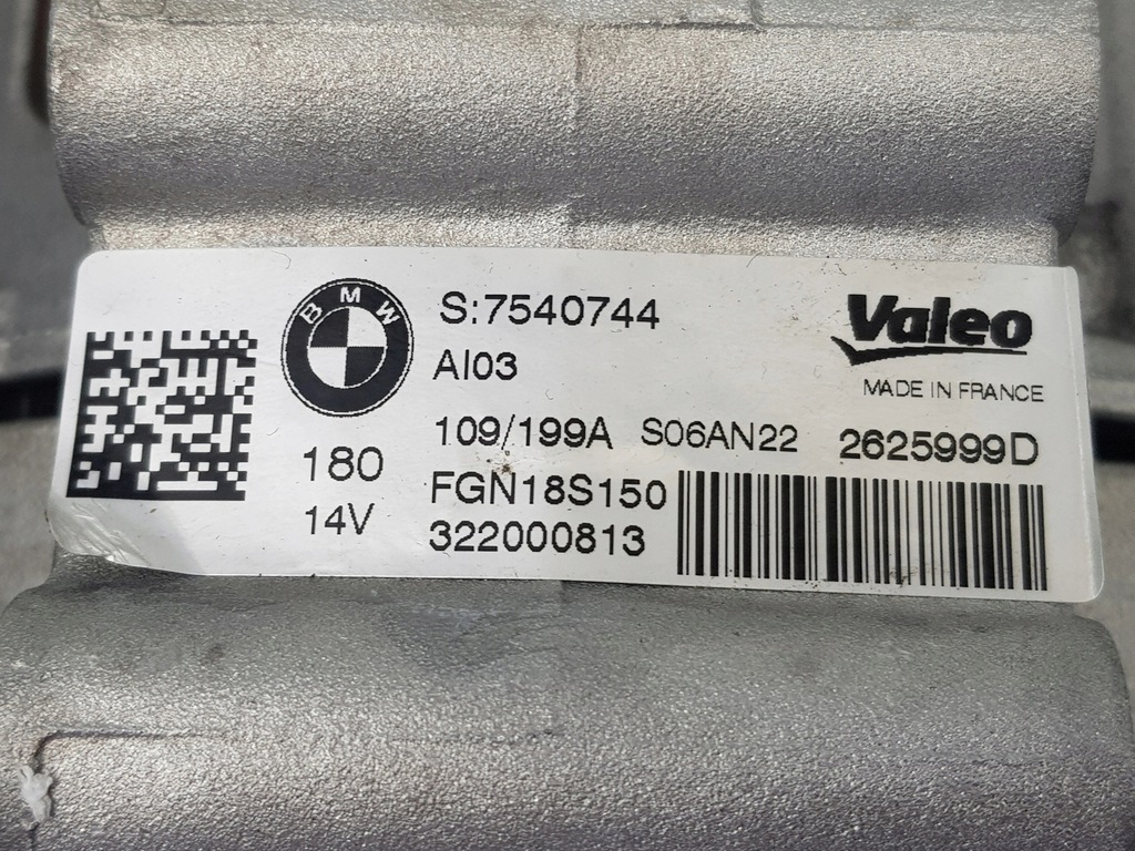 фото №9, Генератор bmw 7 g11 g12 rolls royce wraith ghost n74 6.6 v12 7540744