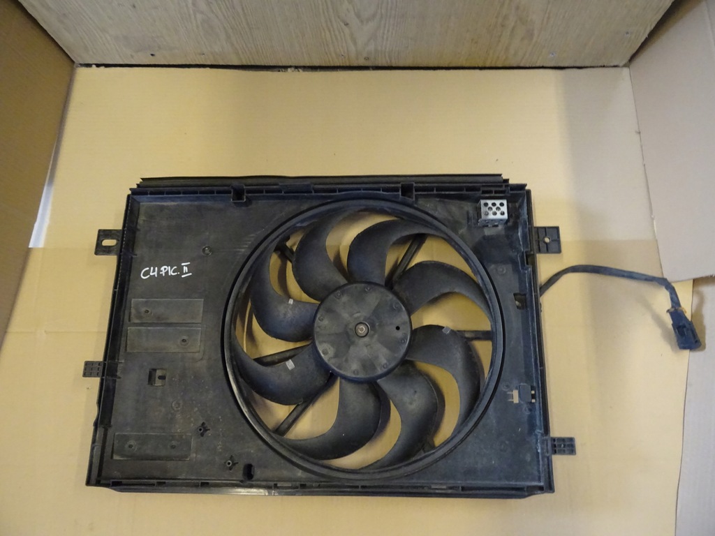 фото №1, Citroen c4 picasso ii вентилятор радиатора