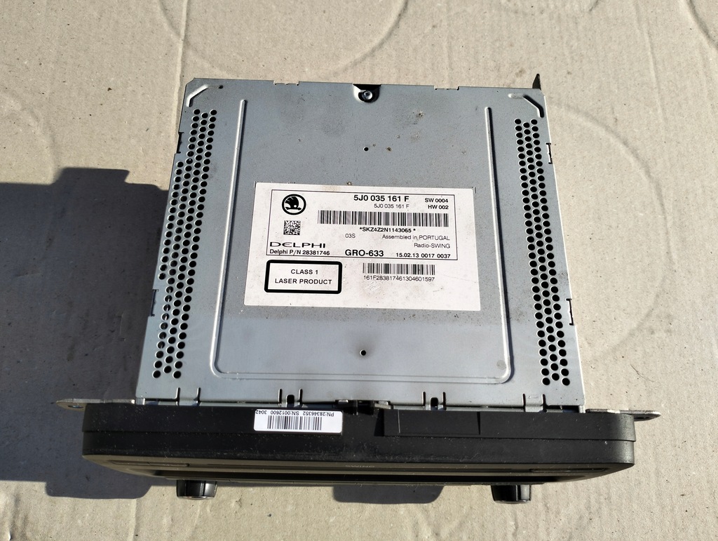 фото №9, Радіо skoda rapid 5j0035161f