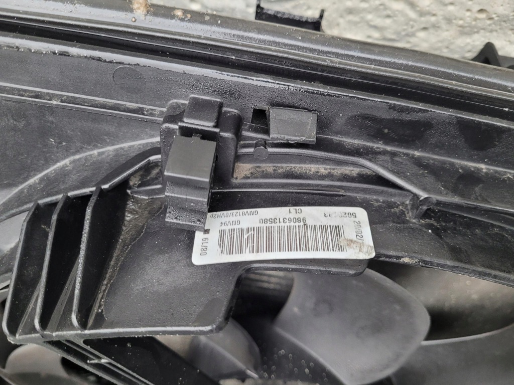 Радіатор комплект 1.5 blue peugeot partner iv 2018- 9806313580, #14281 Київ