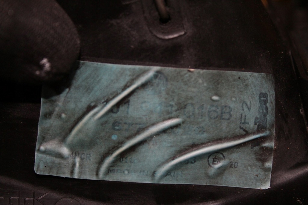 фото №14, Лампа правий перед передня golf iv 1j1941016b