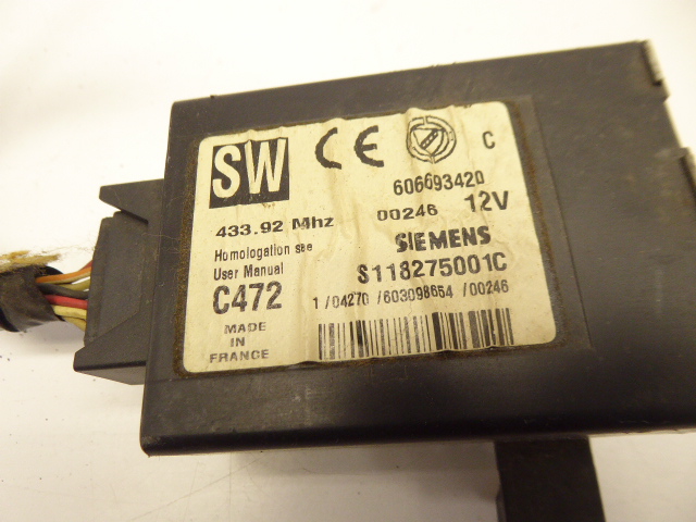 фото №3, Alfa romeo 156 модуль центрального замка 606693420