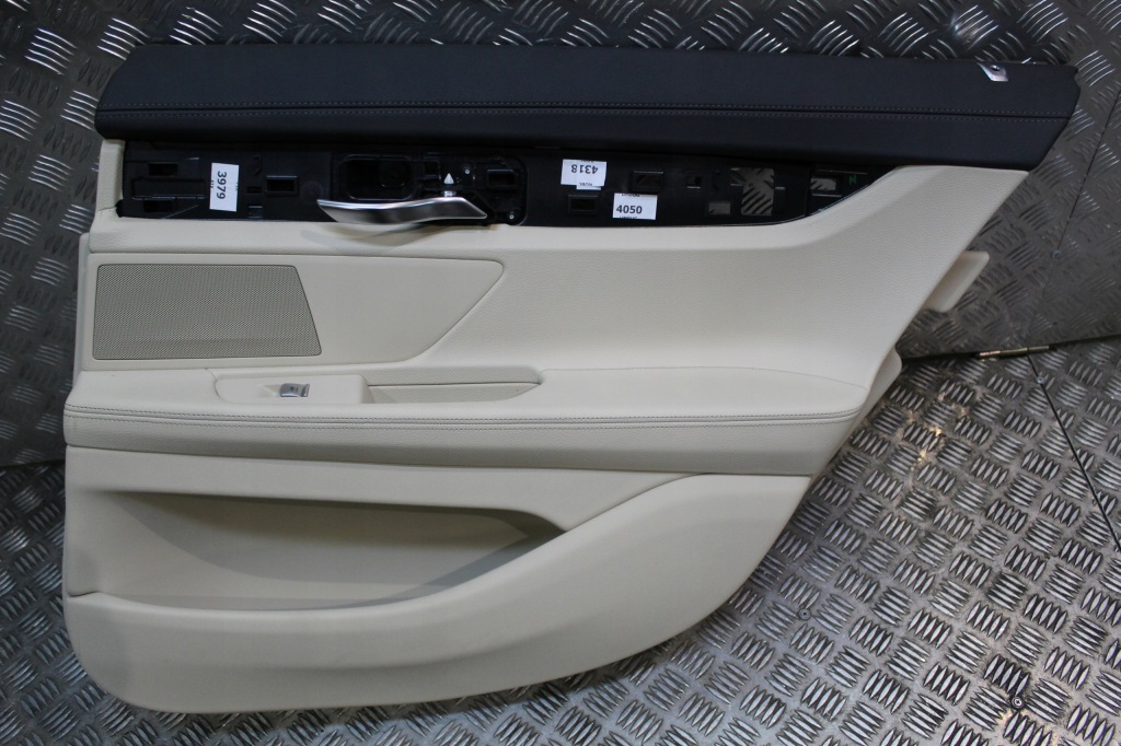 фото №8, Bmw 7 g11 обшивки обивка дверь перед задняя кожа canberra бежевый комплект