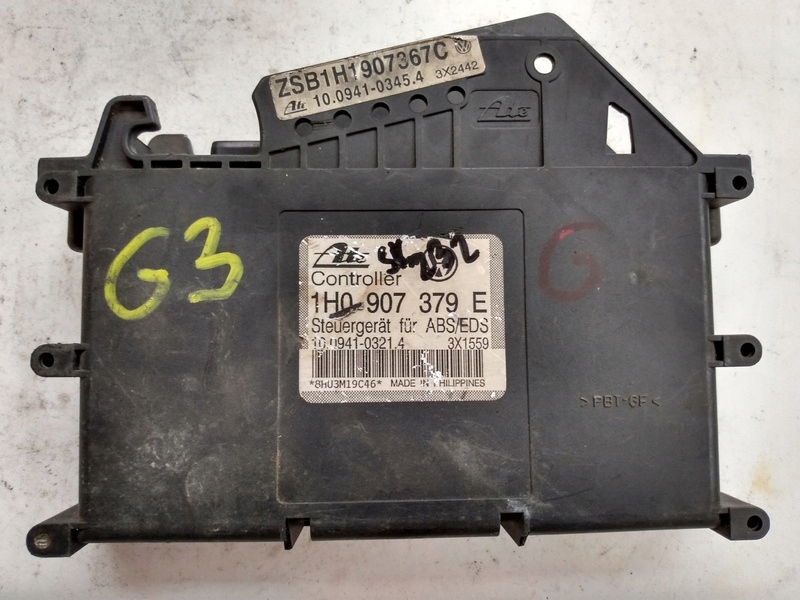 фото №1, Блок управления abs 1h0907379e vw golf iii