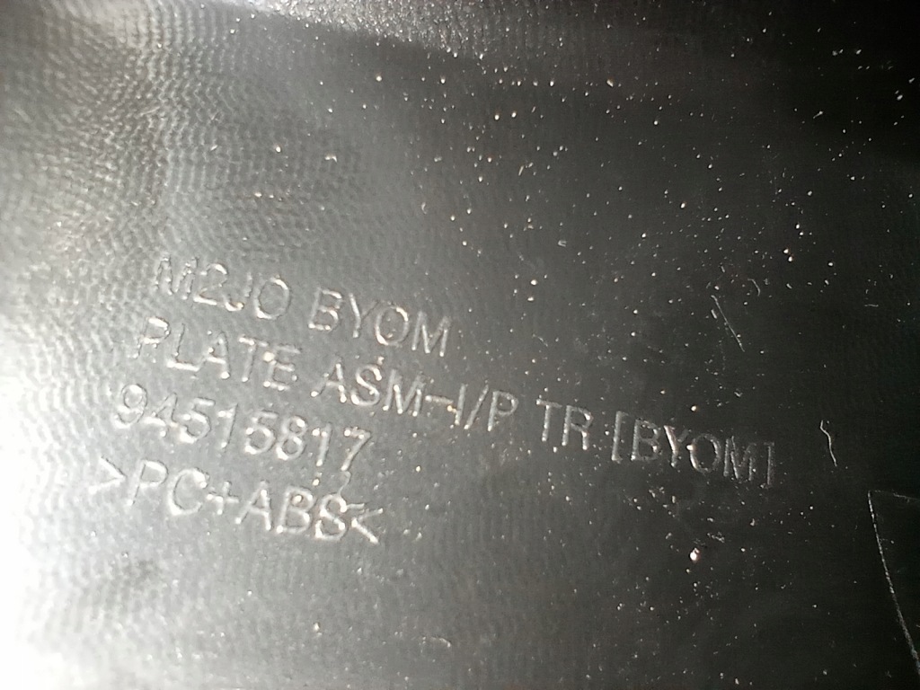 фото №11, Opel karl ґрати обдув перемикач світла аварійних 94515817 94539103