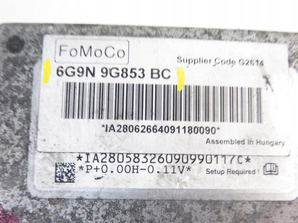 фото №7, Блок керування круїз-контроль радар ford galaxy ii 6g9n9g853bc