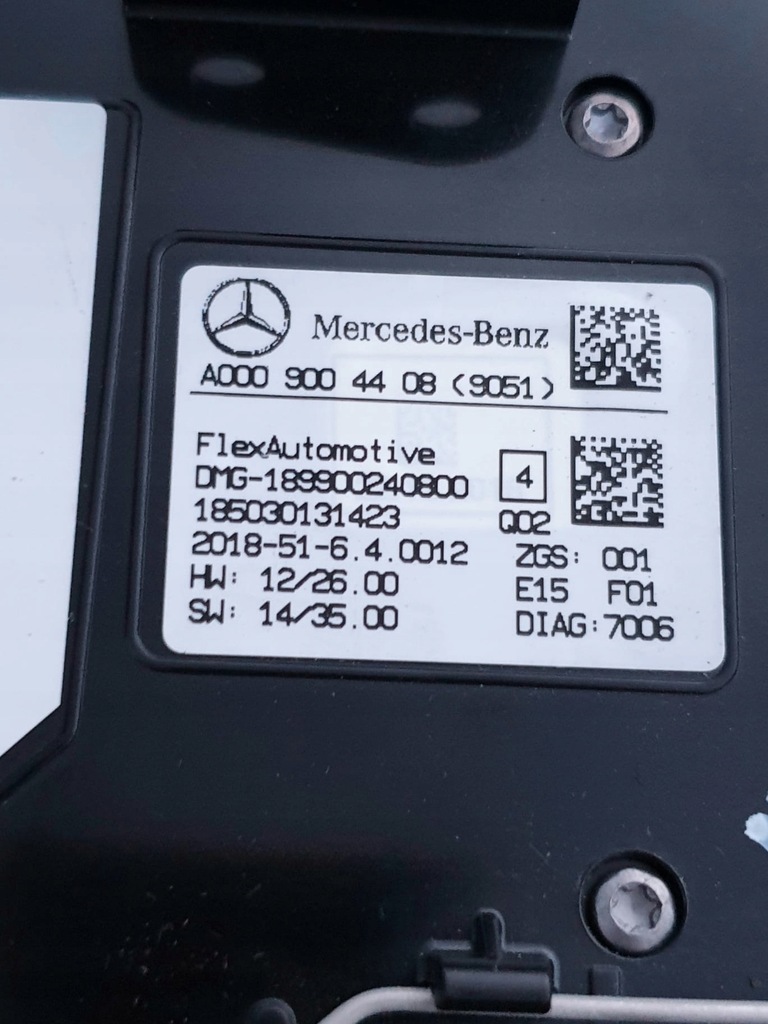 фото №4, Лампа потолочный mercedes-benz оригинальный номер a0009004408