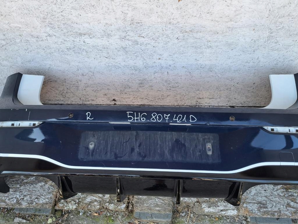 фото №9, Vw golf 8 r 5h6807401d бампер задняя