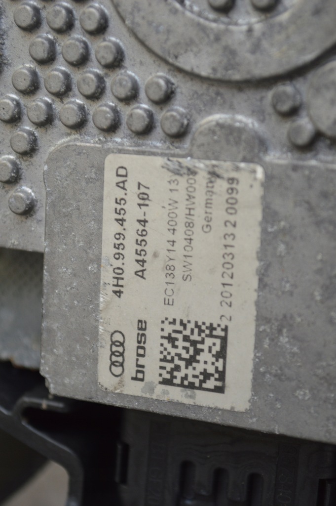 фото №10, Audi a6 c7 a8 a5 a4 вентилятор радіатора 4h0121003n