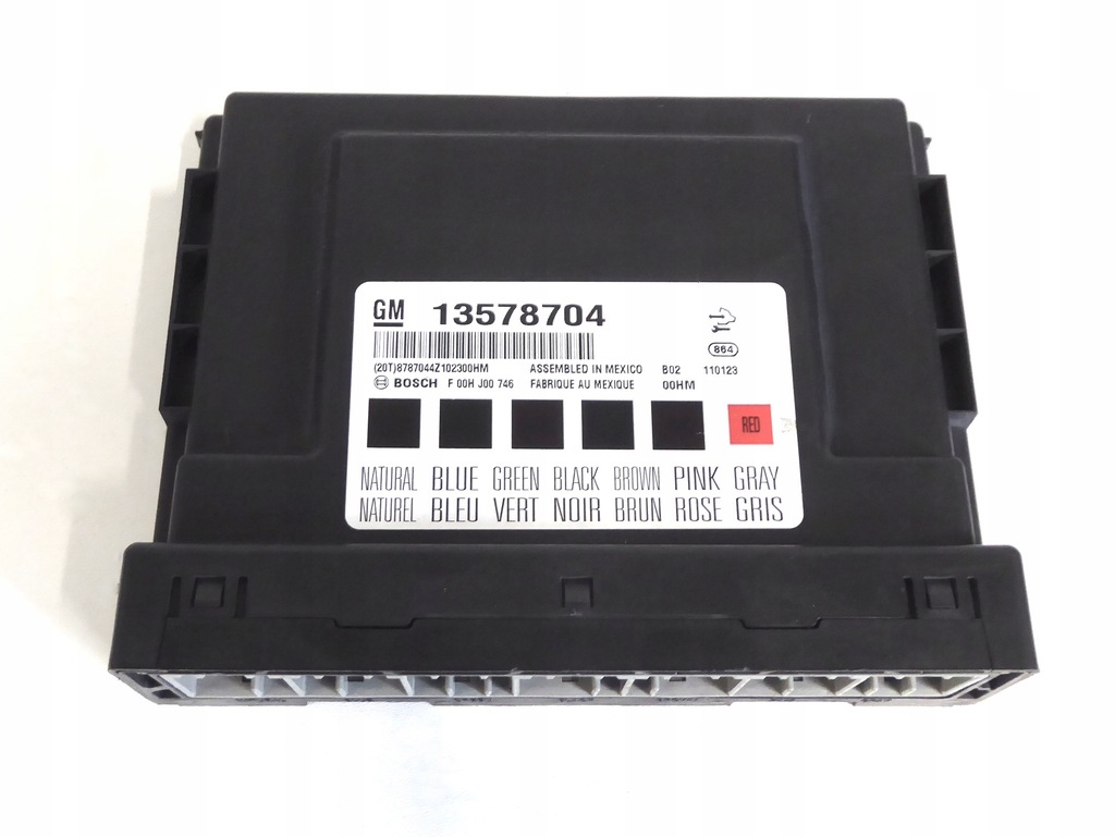 фото №1, Модуль комфорта коробка 13578704 opel insignia