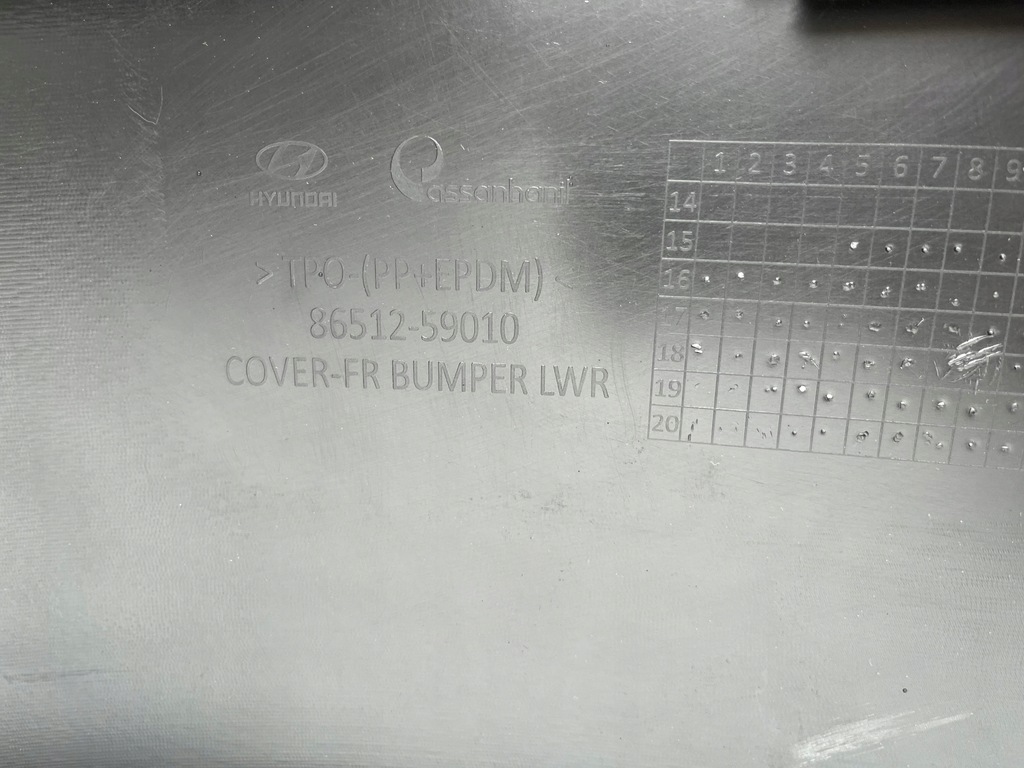 фото №13, Hyundai h350 бампер перед передний новый оригинал