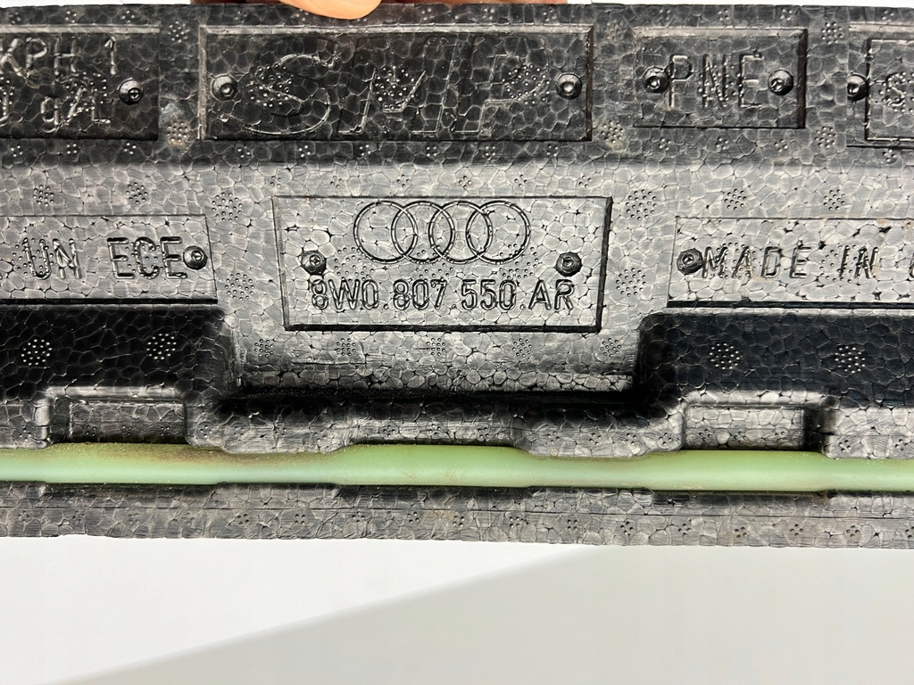 фото №7, Audi a4 b9 8w allroad абсорбер піна бампера передній датчик пішоходів