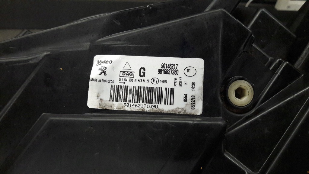 фото №13, 9816827280 фара левый перед peugeot rifter iv 18r-