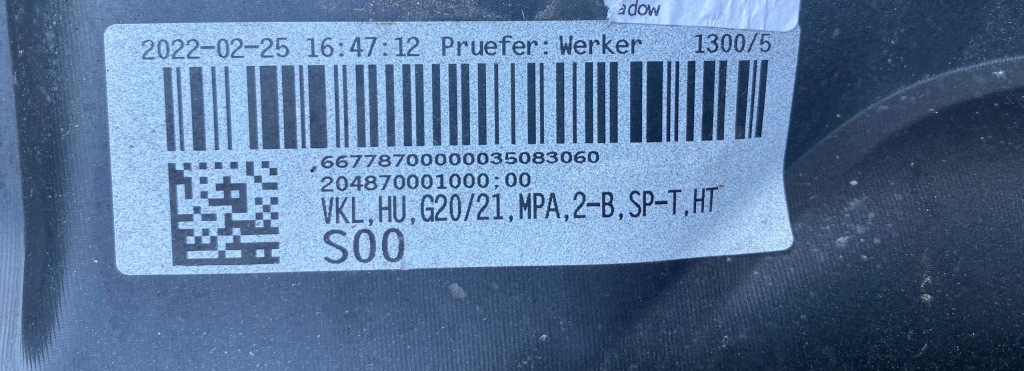 Bmw g20 m-pakiet бампер задня в Україні