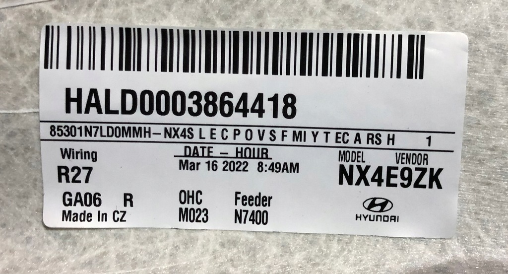 фото №11, Hyundai tucson iv 2020- потолок потолок