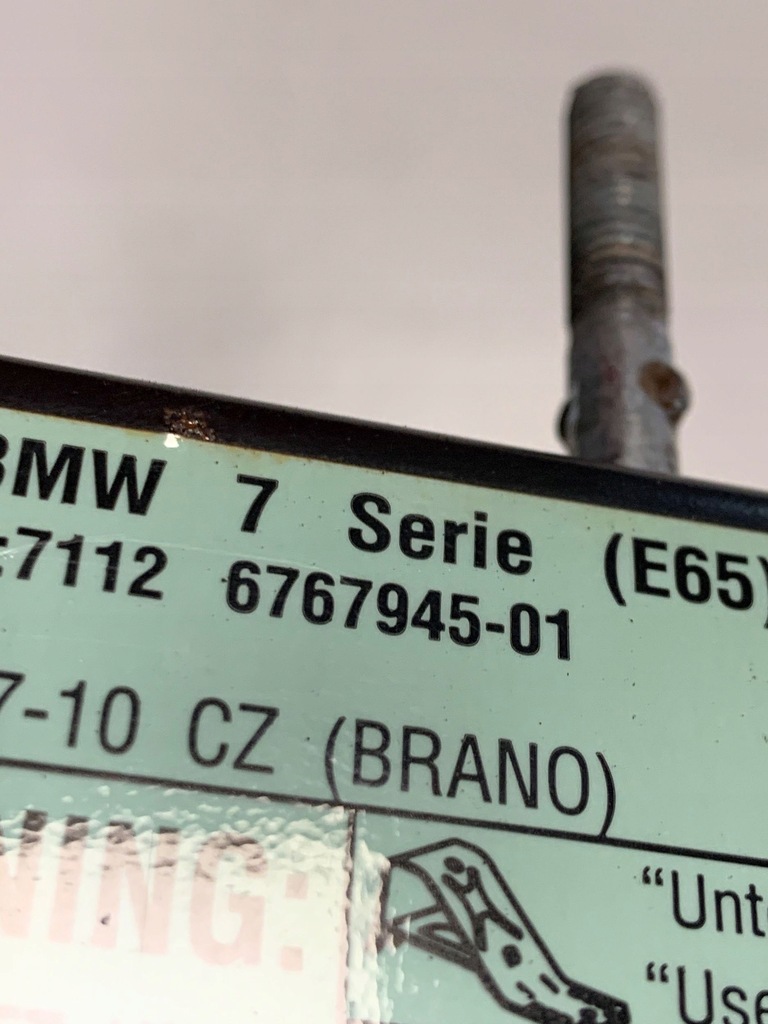 фото №5, Домкрат bmw 7 e65 e66 6767945