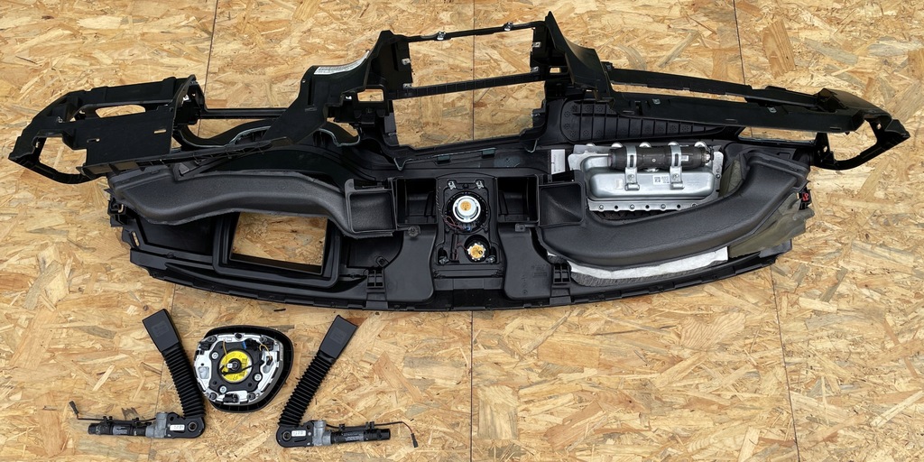 фото №9, Приборная панель консоль подушка безопасности подушки безопасности ремни оригинал bmw 7 f01 f02